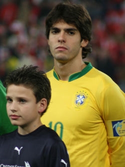 Kaka with his younger brother,Diago (www.wikepedia.org)