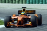 Sebastien testing an F1 car which will never race