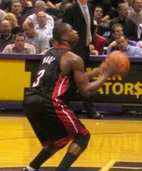 he shooting a freethrow (http://en.wikipedia.org)