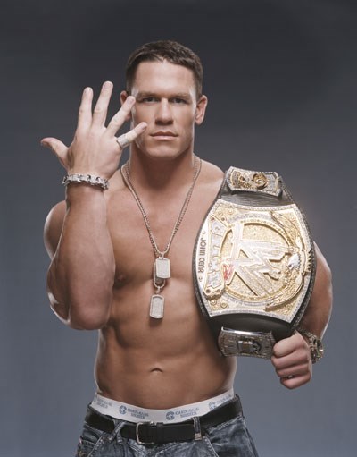 John Cena (http://www.starpulse.com/Athletes/Cena,_John/gallery/JOHNCENA002/)