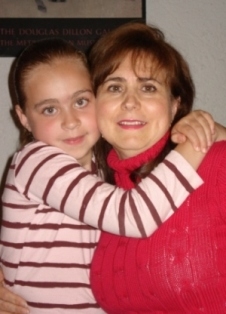 My mom and I (Alex, a friend took the picture)