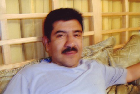 My dad is laying down (home)