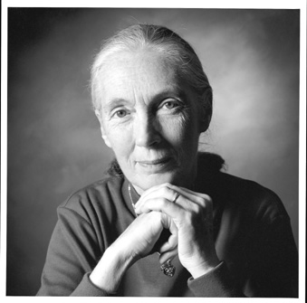 Jane Goodall, recently 