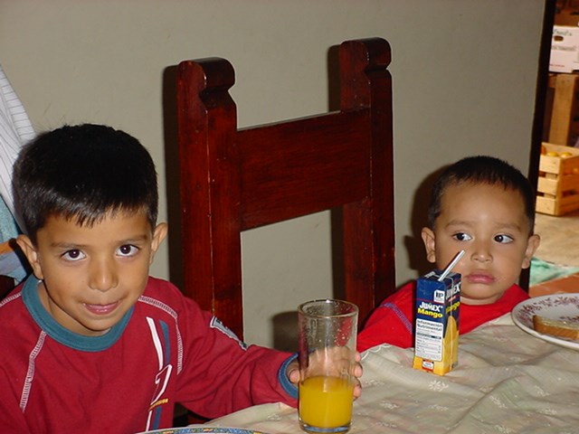 I and my cousin Carlos when he was 3 (my aunt took the picture)