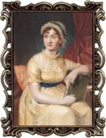 A painting of Jane Austen sitting on a chair (www.jasa.net)