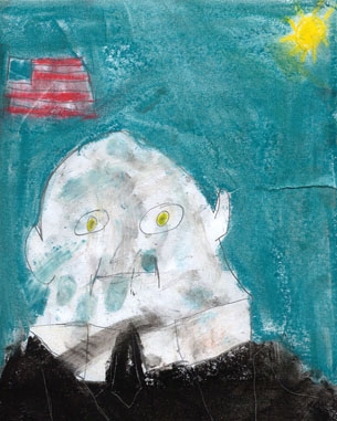 Calvin Coolidge, by Coolidge P. (I made this picture in art class.)