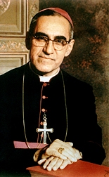 Oscar Romero in religious garb (Wikipedia)