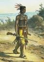 Squanto holding a musket (www.britannica.com)