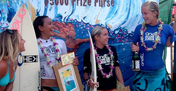 Bethany and her freinds at a competition. (www.lostenterprises.com)