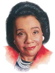 This is a picture of Coretta Scott King  (Ditto.com)