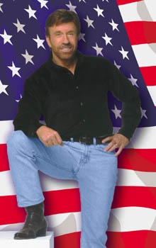 Chuck Norris (http://www.chucknorris.com/html/biog.html)
