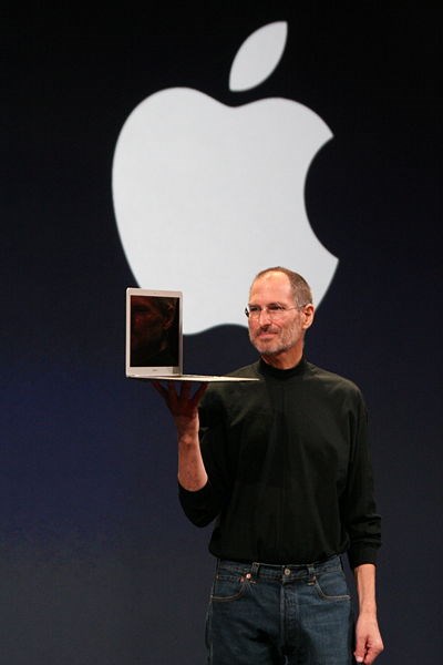 Steve Jobs (http://en.wikipedia.org/wiki/Steve_Jobs#_note-31)
