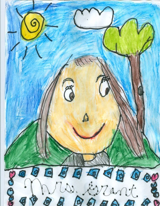 This is Ms. Grant - My Teacher (I made it myself!)