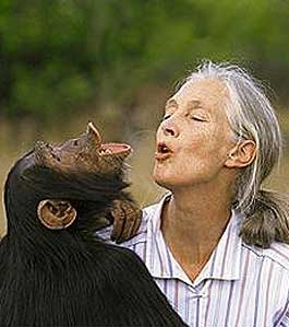 Jane Goodall (http://www.famous-scientists.net/jane-goodall.html)