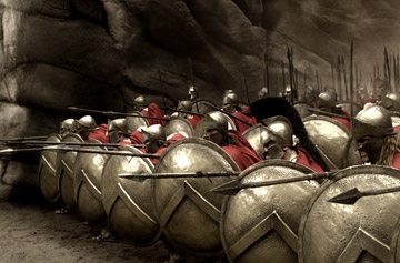 The Spartan Phalanx (http://movies.yahoo.com/movie/1809262865/photo/stills)