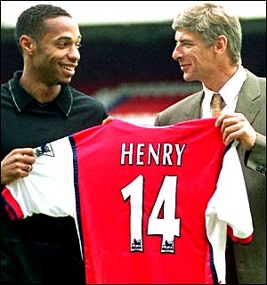 Wenger, with Thierry Henry (from henry4life in id-arsenal.com forum)