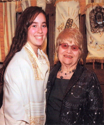 My grandmother and me