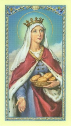 <center><b>St. Elizabeth of Hungary</b></center> (http://www.aquinasandmore.com/images/elizabethhungary.jpg)