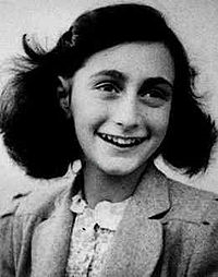 Anne Frank in May 1942, age 13 (www.en.wikipedia.org/wiki/Anne_Frank)