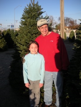 Abby and her dad Matt Roush