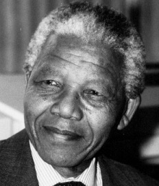 Nelson Mandela is my hero (google images)