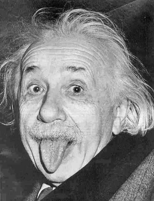 Einstein and his tongue (http://khoobsurat.sulekha.com/blog/post/2007/01/very-rare-precious-pics-of-albert-einstein-and-others-unseen.htm)