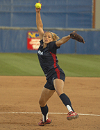 Jennie Finch pitching. (http://www.jockbio.com/Bios/Finch)