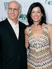 Laurie David pictured here with Larry David