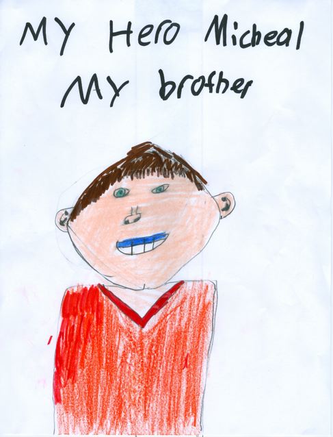 My brother, Michael (I drew it)