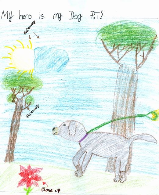 My Dog, P.T. (I drew it)