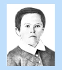 Thomas A. Edison at age 7 (Thomas Edison biography)
