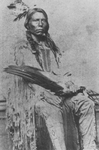 Chief Crazy Horse, thought to be the few photographs ever taken <br>(http://www.manataka.org/images/Crazyhorse%20Photo.jpg)