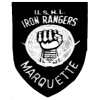 This is the logo of the Marquette Iron Rangers (azhockey.com)