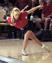 Action Shot of Kim Adler Bowling (Google Images)