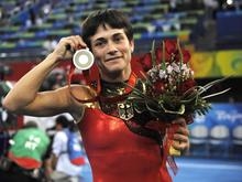 Oksana with her medal