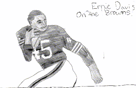 Ernie Davis Drawing (Drawn By Andrew G)