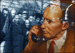 Raoul Wallenberg on the phone in his office. (http://news.bbc.co.uk/olmedia/images/_36827_raoul_w.jpg)