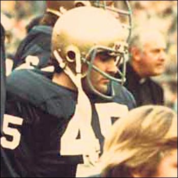 Rudy Ruettiger Signed Notre Dame Fighting Irish Carried Off the