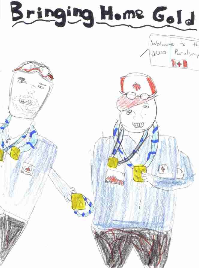 Brian and his brother. (I drew it.)