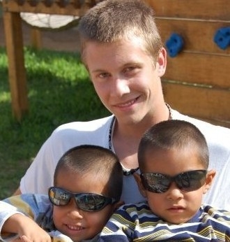 Ethan in Peru on a mission trip