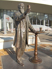 Statue of John S. Pemberton at the World of Coca  (http://en.wikipedia.org/wiki/John_Pemberton)