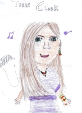 Drawing of Terri Clark (I drew it)