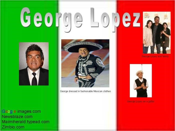 Collage of George Lopez by Al