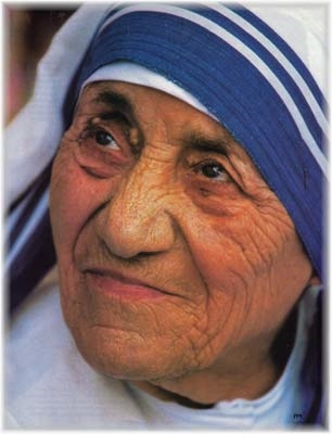 Mother Teresa (http://sarcasticredheadgeek.files.wordpress.com/2009/11/mother-teresa.jpg)
