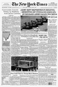 The New York Times: July 6th, 1989 (http://graphics8.nytimes.com/packages/flash/photo/20090602-Lens-Behind-Tianamen/20090603-tank-newspaper-190px.jpg)