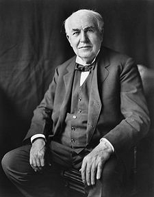 Thomas Edison ( http://en.wikipedia.org/wiki/Thomas_Edison)