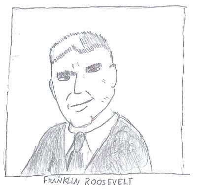 A picture based off of Franklin Roosevelt (by Enzo)