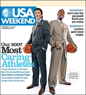 Steve Nash: the 2007 Most Caring Athlete. (http://www.nba.com/media/suns/nash_magazine_300.jpg)