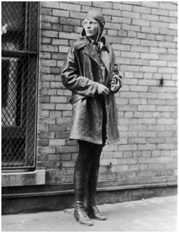 Amelia Earhart in Newfoundland circa 1928 (www.sparrowhall.com)