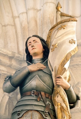 Saint Joan of Arc: 1821 (http://saints.sqpn.com/saint-joan-of-arc-gallery/)